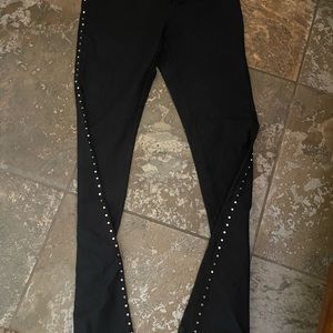 INC black studded size 6 pants